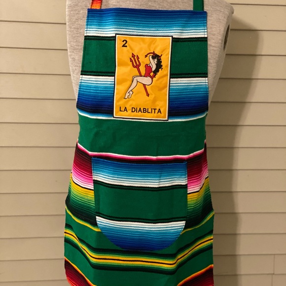 Sarape Mexican aprons - Picture 4 of 4